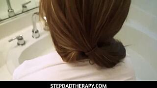 stepdadtherapy maya kendrick redhead takes huge cock