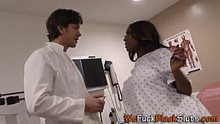 who creampies this chubby black babe's tits next!?