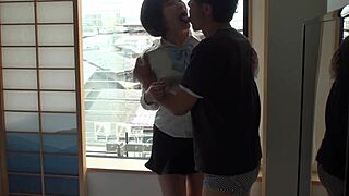 Cafe teen waitress 18 gets sneaky creampie fuck filmed