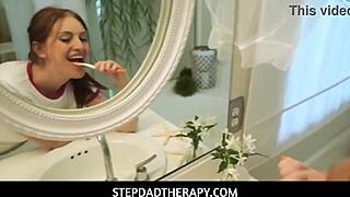 stepdadtherapy maya kendrick redhead takes huge cock