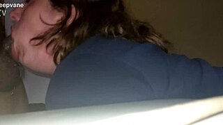 wanna see this blonde girlfriend gag on cock till throat bulges with dick?