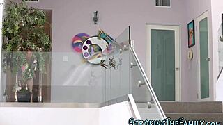 What If Teen Sneaks Stepdad's Load All Over Her Face?