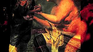 Hairy Beaver Exposed In Vintage Retro Pussy Play