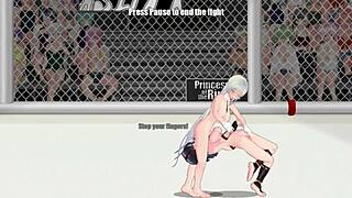 Princess of the Ring 2: Can Natasha beat Sayuri in lesbian catfight?