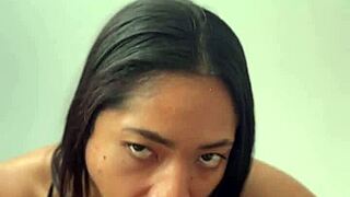 pov blowjob on stepdad's huge bbc... amateur couple nysdel 😍🍆