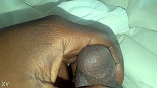 amateur parish moore strokes homemade big black monster cock 😈🔥💦