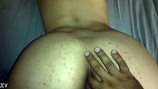 exgf cries in pain from anal fingering bent over doggystyle