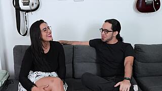 kylei ellish debuts in porn with bareback doggystyle blowjob and cumshot facial action