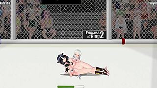 Princess of the Ring 2: Can Natasha beat Sayuri in lesbian catfight?