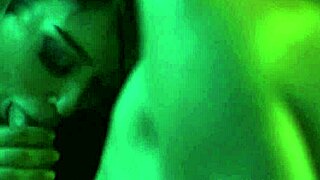 rich dude bangs tanned brunette babe's big tits hard