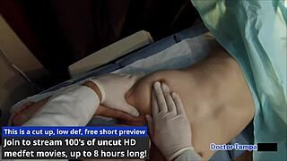 Dr Tampa Probes Naomi Alice's Gaping Pussy In Orgasm Research