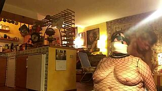 blindfolded and bound... how long can this slut last doggystyle?