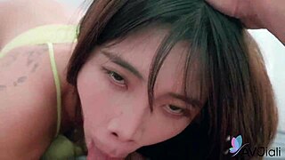 Hot Chinese Alice Bends Over For Casual Pussy Pounding Ride