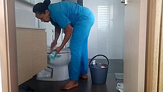 maid suck my dick good to keep job