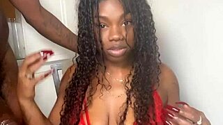 stepbrother's monster bbc gets slurped by keisha minaj until huge cumshot