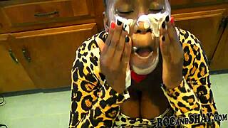 ebony couple shares true love through anal blowjob cumshot bliss