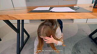 principal busts cute schoolgirl on webcam - rough fuck or get expelled, your call?