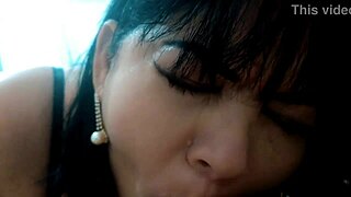 maid gulps boss cum as extra service payment? 💦👅