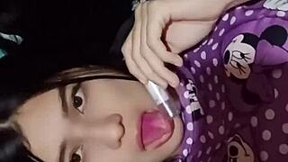 Latina Neighbor Spots White Guy Jerking Off?