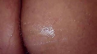 bold brunette latina tattoo lover takes it deep