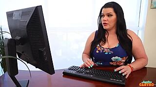 maggie green licks angelina castro's huge toy before wet milf sex