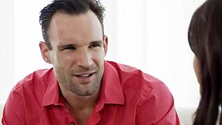 stepuncle massages petite latina into squirting on his monster cock 😩💦