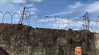 carmona's crazy buddy fucks her fully in backyard