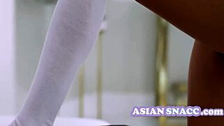 american nerd picks tight 18+ asian pussy over videogame moaning uncensored