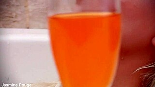 bf titus deepthroats gf jasmine in outdoor blowjob battle