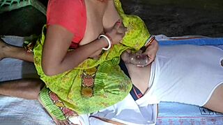 bhabhi's romantic anal creampie fuck with chubby devar cosplay costumes cum everywhere