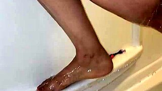 bold brunette latina tattoo lover takes it deep