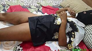 her loud moans drive him to pound ebony pussy doggystyle harder bbc style 💦