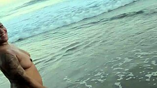 discovered short chubby sexy babe nudist beach romp