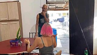 carmona's crazy buddy fucks her fully in backyard