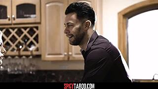 husband cheats with nanny as wife eagerly joins the bedroom fun