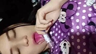 Latina Neighbor Spots White Guy Jerking Off?