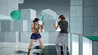 julia chang, anna williams dominates you in tekken femdom!