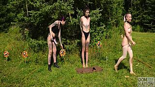 A piss fantasy: I dance submissively for rough face fuck and golden shower drenching