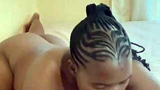 naughty ebony maid shakes her huge fat ass for you