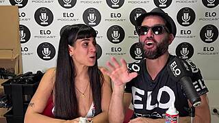 Gaia roots visits elo podcast's spicy room for flirty casting interview