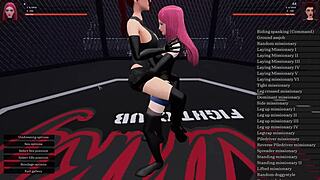 ready for femdom lesbians dominating you hard?