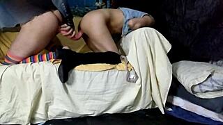 latina rams huge toys in boyfriend's girl roleplay dress-up! 😈🍆