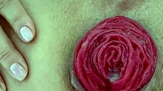 milf's juicy destroyed ass prolapsed gaping closeup play
