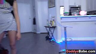 Stepdaughter, fuck your stepdad hard if you wanna go out tonight skinny teen.