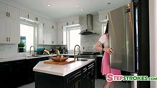 stepsiblings fight turns into wild anal sex during family roleplay peace attempt