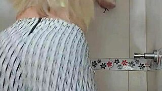 transsexual beauty rams her hard penis deep inside hungrily