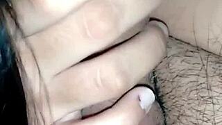 bruna silva hotwife takes it raw in car... cuck films her creampied pussy!