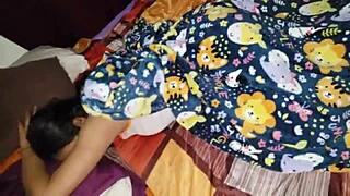 morena strokes her vagina teasingly