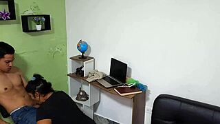 Aly Denali's homemade blowjob compilation swallows bbc cum like pro