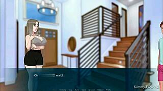 Best friend's mom sucked cock under table, swallowed every drop?